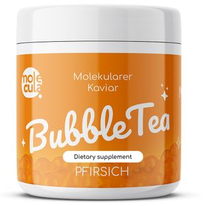 Popping Boba I Molekularer Kaviar Bubble Tea, Bubbles, Bubble tea Perlen 800g I PFIRSICH