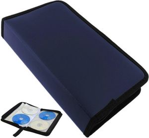 Ag428B Puzdro Na Disky 80 Cd/Dvd Modré