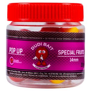 Pop Up Dudi Bait Special Fruit 14mm 20g guľôčky