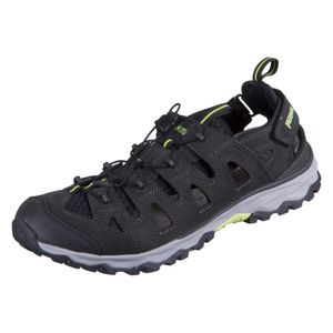 Meindl Herren Outdoor und Trekking Sandale LIPARI Comfort schwarz gelb, Größe:46