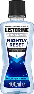 LISTERINE Advanced Nightly Reset milder Geschmack Mundspülung Zahn Zähne 400ml