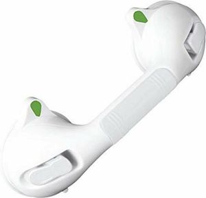 Einzelner Handbügel mit Saugnapf Wenko 7820100 horizontal Saugnapf 29 cm
