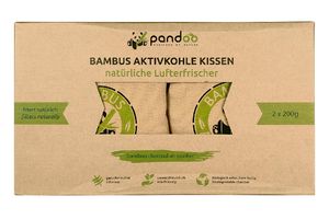 Pandoo Naturalny bambusowy oczyszczacz powietrza z węglem aktywnym 2x 200 g