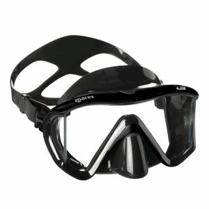 Mares i3 Dreiglas Tauchmaske, Farbe:schwarz/schwarz