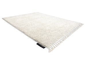 Teppich BERBER 9000 sahne Franse berber marokkanisch shaggy beige 80x150 cm