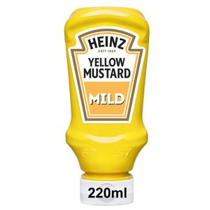 Heinz American Mustard Łagodna musztarda w stylu amerykańskim 220ml