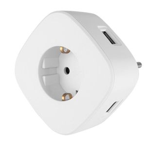 Steckdose orbegozo in 1500/ 1 Schuko-Steckdose/ 3 usb-Buchsen