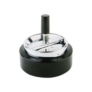APS classic 11cm Ø10,5cm černý/chromovaný otočný popelník