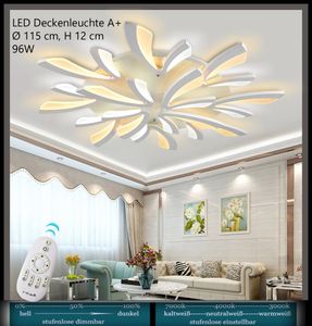 XW062White -12 LED Deckenleuchte mit Fernbedienung Lichtfarbe/ Helligkeit einstellbar dimmbar LED Deckenlampe