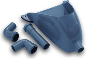Varile Urinal Glänzend Mit Rohr