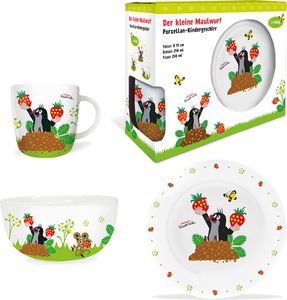 Geschirrset Der kleine Maulwurf Erdbeere