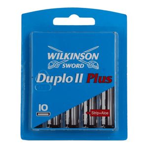 Wilkinson Sword Duplo II Plus Klingen 10 Stück in einer Packung