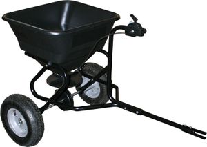 Handwagen Streuwagen für Aufsitzmäher 30kg mit Luftreifen für Saatgut Streusalz TC2029