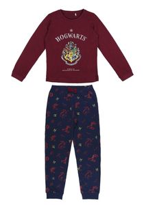 Harry Potter Mädchen Schlafanzug Pyjama langarm Gr. 116 - 164 152 (12 Jahre)