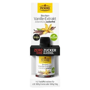 Pickerd Bourbon Vanille-Extrakt zucker-/alkoholfrei 50 ml