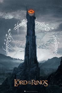 The Lord of the Rings - Sauron Tower - Poster Druck - Größe 61x91,5 cm