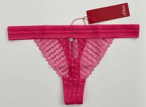 s.Oliver Damen String Tanga Slip Stringpanty pink Grösse: 36/38 NEU S. Oliver