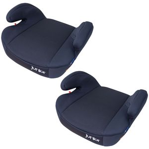 2x Kindersitzerhöhung Max Plus 151 inkl. Isofix, schwarz HDPE nach ECE R44/04 von PETEX