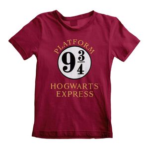 Harry Potter Kinder T-Shirt Hogwarts Express HE431 (152) (Rotbraun)