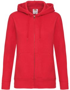 Fruit of the Loom Premium Hooded Sweat Jacket Lady-Fit Damen Sweatjacke NEU