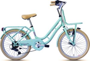 WYNN Kinderrad 20 Zoll KID1.0 türkis Rahmenhöhe 30 cm 6 Gänge V-Brake