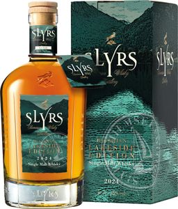 Slyrs Bavarian Lakeside Edition 2024 | Bavarian Single Malt Whisky | 0,7 l. Flasche in Box