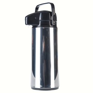 Airpot Edelstahl 1,9 Liter rostfrei Kaffeekanne Pumpkanne Isolierkanne