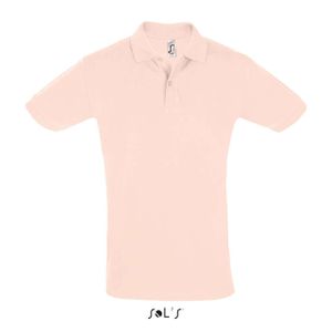 MenŽs Polo Shirt Perfect - Farbe: Creamy Pink - Größe: L