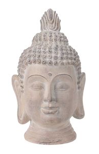 ProGarden Buddha-Kopf Dekoration 23x22x45 cm
