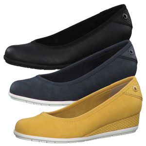 s.Oliver Damen Schuhe Pumps Keilabsatz 5-22302-26, Größe:39 EU, Farbe:Gelb