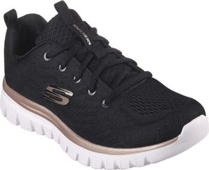 Skechers Get Connected sportovní boty dámské tréninkové boty černé volnočasové, velikost bot:42 EU