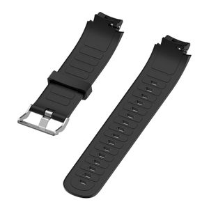 Weiches Silikon -Ersatz -Uhr -Gurt -Armband für Huami Amazfit Verge A1801-Schwarz
