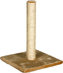 Karlie Bella Kratzbaum - Plüsch/Sisal - Beige - 29x29x39 cm