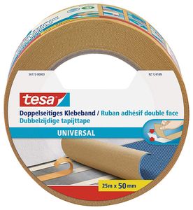 tesa Doppelseitiges Klebeband universal 50 mm x 25 m