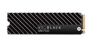WD_BLACK™ SN750 NVMe™ SSD mit Kühlkörper 2 TB, 3.400 MB/s
