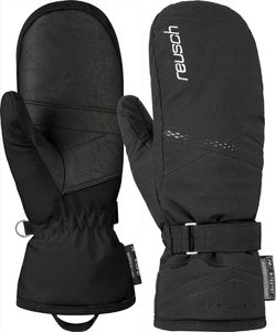 Reusch Damen Handschuhe Skihandschuhe Fäustlinge Hannah R-TEX® XT Mitten, Farbe:Schwarz, Artikel:-7702 black / silver, Größe:6