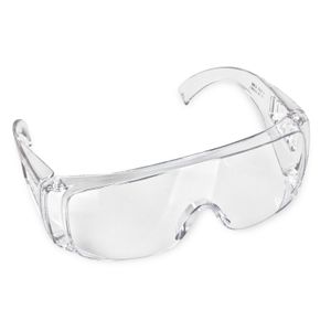 RODOPI Schutzbrille transparent Überbrille für Brillenträger 1 Stück Sicherheitsbrille Augenschutz Arbeitsschutz