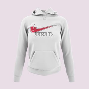 Damska bluza z kapturem Kapuzenpullover Naruto Jutsu It parodia Anime Women Hoody Merch