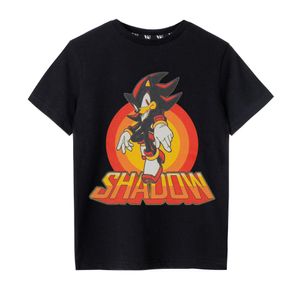 Sonic The Hedgehog - T-Shirt für Jungen  kurzärmlig NS7772 (140) (Schwarz)
