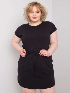 Basic Feel Good Minikleid für Frauen Beza schwarz 4XL