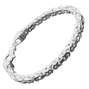 trendor 86106 Königskette Armband Sterlingsilber 925 Breite 4,7 mm, 21 cm