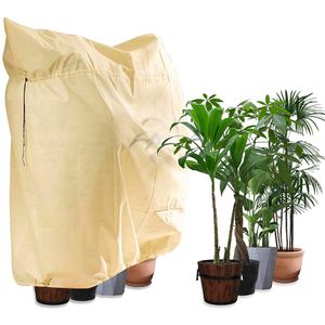 Pflanzen Winterschutz, Frostschutz Topfpflanze Big Bag, Topfpflanze, Winter Pflanzenschutz Tasche Pflanzendeckel Frostschutzmittel