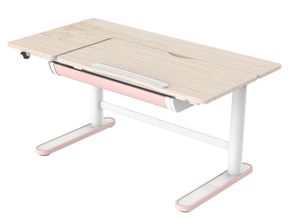 PROFIdesk Gemini pink - výškově nastavitelný stůl