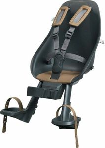 Urban Iki Front Bike Seat Ta-ke CA Bincho Black/Kurumi Brown Dziecięce siodełko / wózek