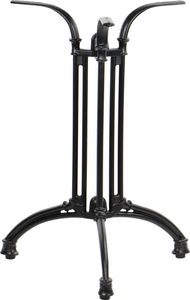 Tischgestell aus Gusseisen SH-5029-L, für Büro, Hotel, Restaurant, 54x54x72,5 cm, Schwarz