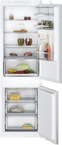 NEFF BSHG Kühl-Gefrierkombi int. 54.1cm 0G NoFr 184/76L Schlepptür E weiß KI7862SE0