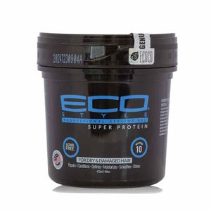Eco Style Super Protein Styling Gel (BLUE) 16oz 473ml