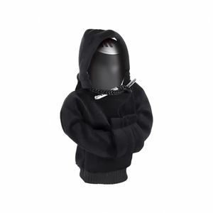 Auto Schalthebel Hoodie Abdeckung Schalthebel Schaltknauf Pullover Kleidung Mini, Farbe:Schwarz