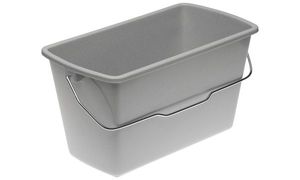 keeeper Putzeimer "bent" rechteckig 13 Liter grau