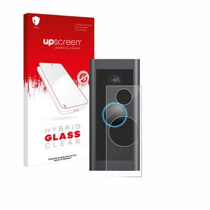 upscreen Flexible Panzerglasfolie für Ring Video Doorbell Wired Schutzglas 9H Hybridglas Klar